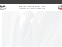 Tablet Screenshot of milbern.com